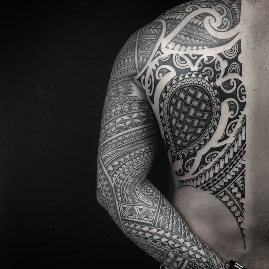 Tattoo uploaded by Raskinstyle • #raskinstyle #freehand #Polynesian #black  • Tattoodo